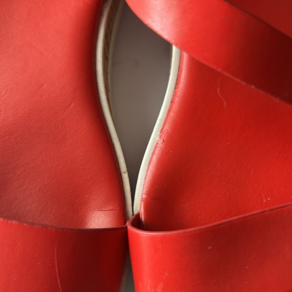 Marc Fisher Red Sandals - Picture 9 of 11